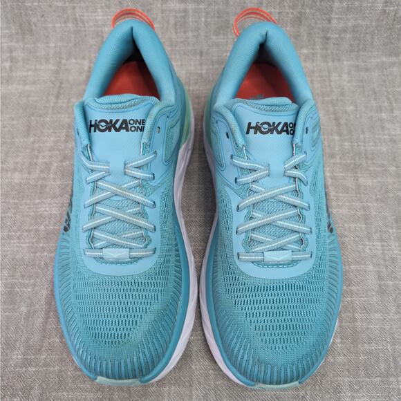 HOKA ONE ONE Bondi Women's 7 Aquarelle Blue AEBL 9B. Price firm. Thank you! - Picture 2 of 12